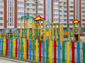 Детская площадка на территории ЖК. Фото от 30.06.2015 г.