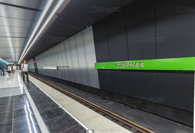 Метро озерная фото внутри