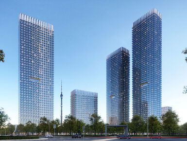 Квартал небоскребов Upside Towers (Апсайд Тауерс)