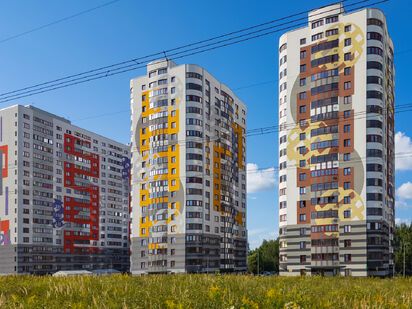 Общий вид комплекса. Фото от 05.08.24 г. ЖК «Весна» (Ивантеевка)|Новострой-М