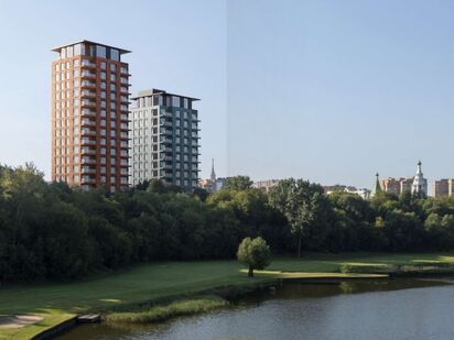 ЖК элит-класса возводится в районе Раменки на западе Москвы. Клубный дом Woods (Вудс)|Новострой-М