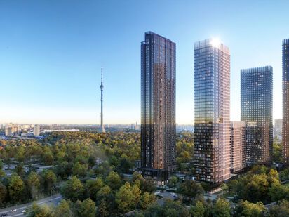 Квартал небоскребов Upside Towers Квартал небоскребов Upside Towers (Апсайд Тауерс)|Новострой-М