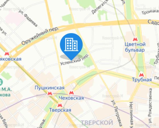 Архитектурный проект в Успенском пер., вл. 5