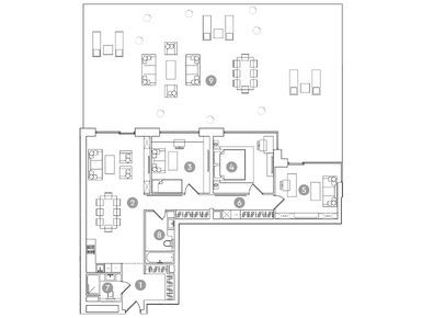 Планировки 4-к. апартаменты в RED7 (Ред7)