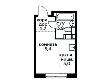 Студии с отделкой в сданной новостройке дома инфо