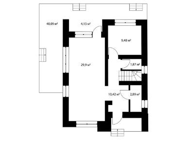 4-комнатная 170.00 кв.м, Коттеджный поселок «Лугинино парк», 16 935 000 руб.