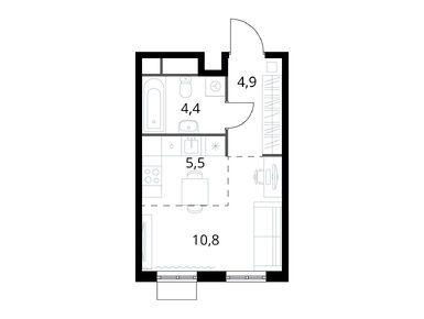 Студия 25.60 кв.м, ЖК «1-й Химкинский» (Первый Химкинский), 5 228 160 руб.