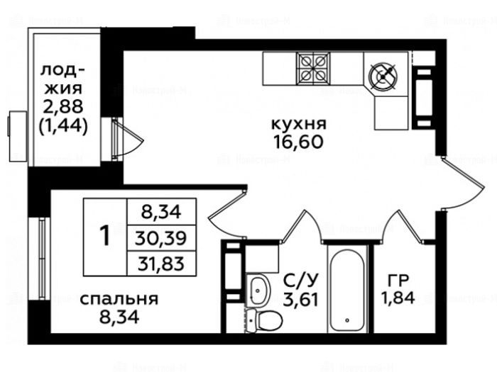 Купить Однокомнатную Квартиру В Новых Ватутинках