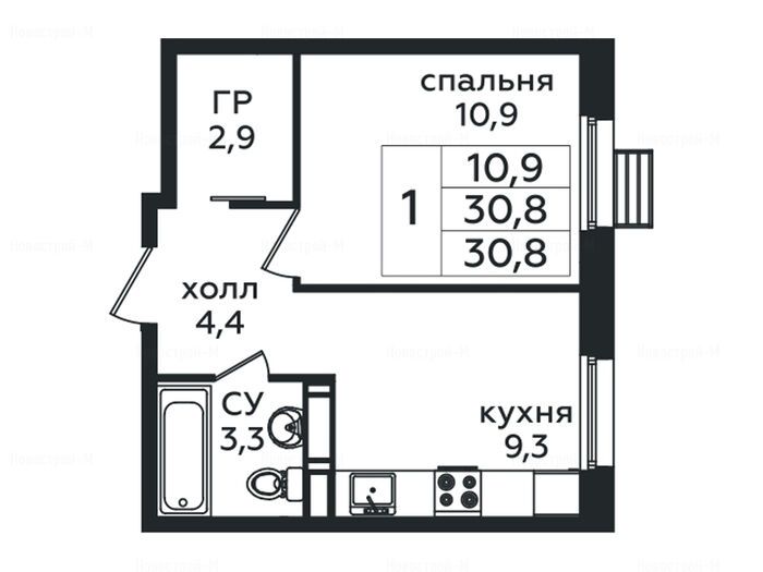 Купить Квартиру В Жк Эко Бунино Вторичка