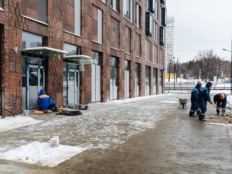 Vander Park. Ход строительства рублевское шоссе 101-105 в январе 2019 г.